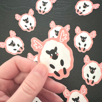 Flying Sheep Sticker