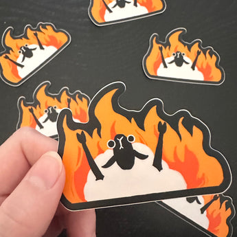 Chaos Sheep Sticker