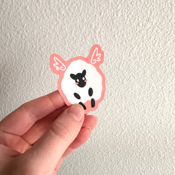 Flying Sheep Sticker