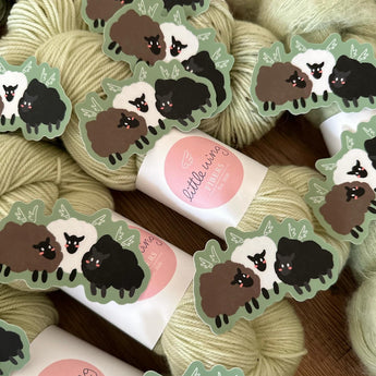 Flock of Sheep Sticker